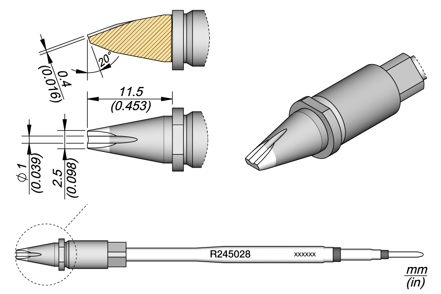 R245028 - Barrel Cartridge Ø 1